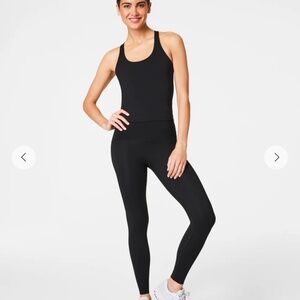 SPANX Booty Boost Full-Length Leggings – Very Black – Size L, NWT